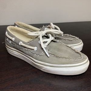 Grey  Zapato del Barco Vans- Discontinued